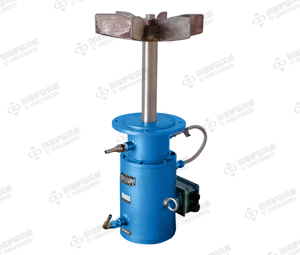 WHTG特高溫(900℃-1200℃)水冷卻全密封熱風(fēng)循環(huán)風(fēng)機(jī)